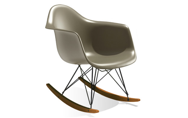 CAMP HOUSE/Eames Molded Plastic Arm Shell Chair<