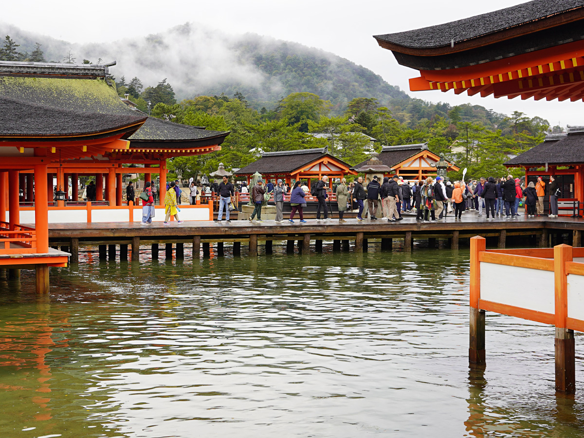 娘と広島（平和記念公園と厳島神社）に行ってきた-厳島神社 Itsukushima Shrine