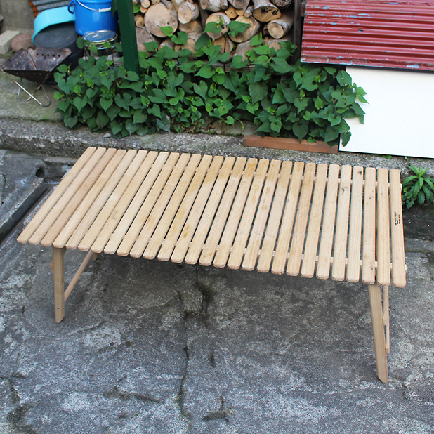 CAMP MANIA INOUTDOOR LIVING TABLE(L)をメンテナンスしてみた