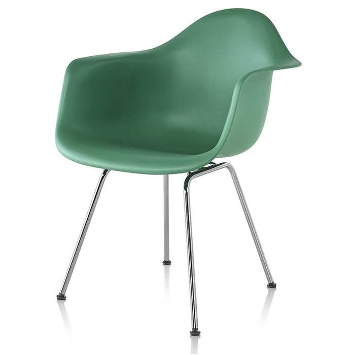 Eames Molded Plastic Arm Shell Chair
