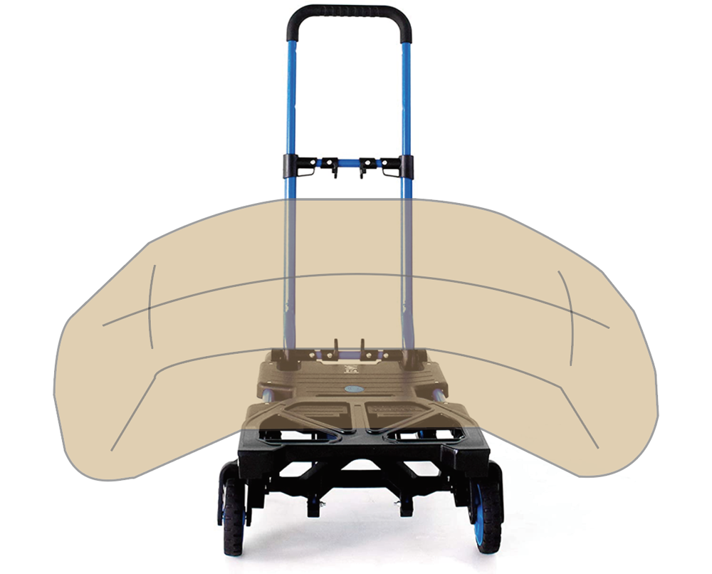 花岡車輌 フラットカート2ｘ4にアポロンを載せてみる