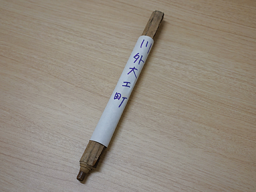 T町ハウスの明治時代の公図