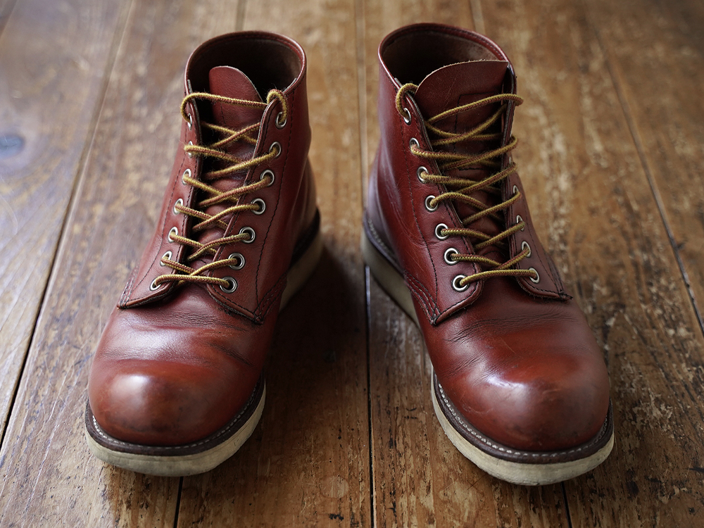 磨いた5年近く履いたRED WING レッドウィング 8166 Round Toe