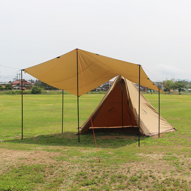 Tatonka Tarp1 Tcをちゃんと使いたい 第二回 サーカスtcと連結してみた Camp House キャンプのように田舎暮らしを楽しむ