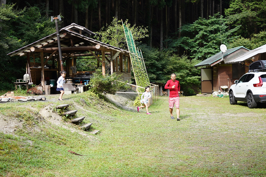 いざ川遊び！