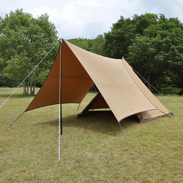 tent-Mark DESIGNS 焚火タープ TC コネクト ヘキサを張ってみた | CAMP ...