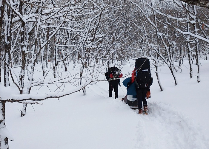 雪中キャンプ用のそりを使用後に再考してみた